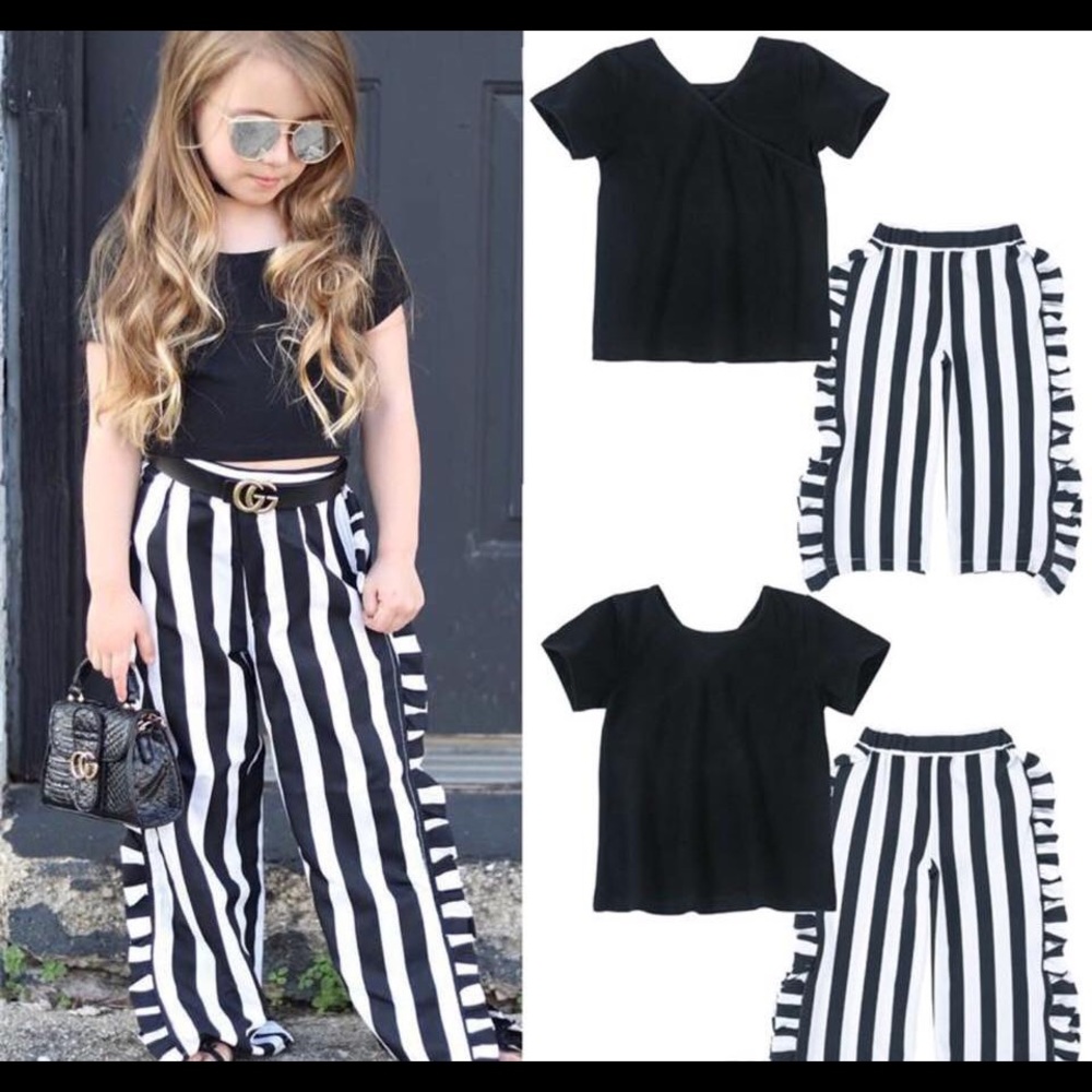 Girls Two Piece Pant Set